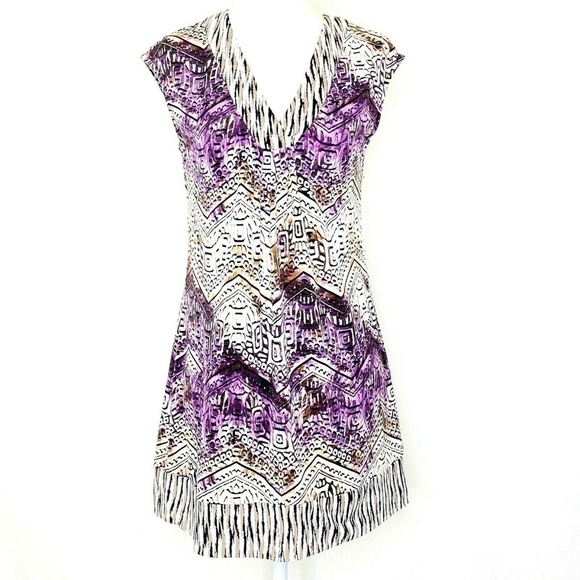 ALFANI Petite P/P Sleeveless V-Neck Tunic Top - Picture 1 of 7